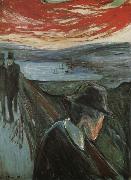Edvard Munch Acedia oil painting